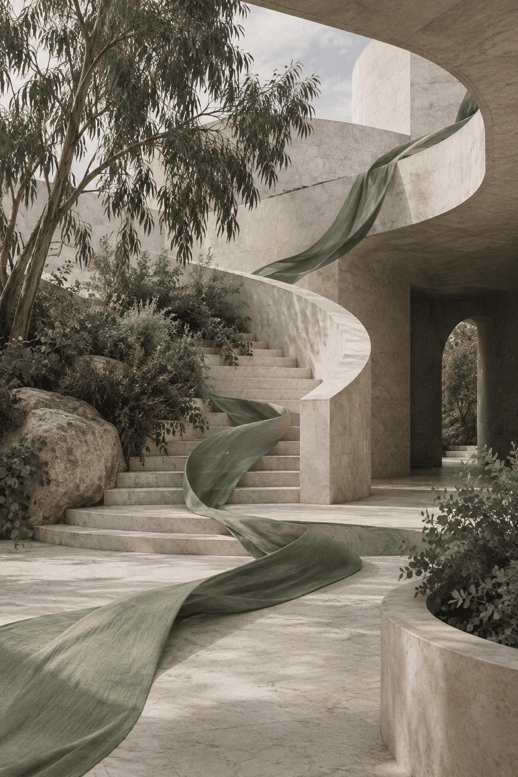 Art-directed conceptual visual